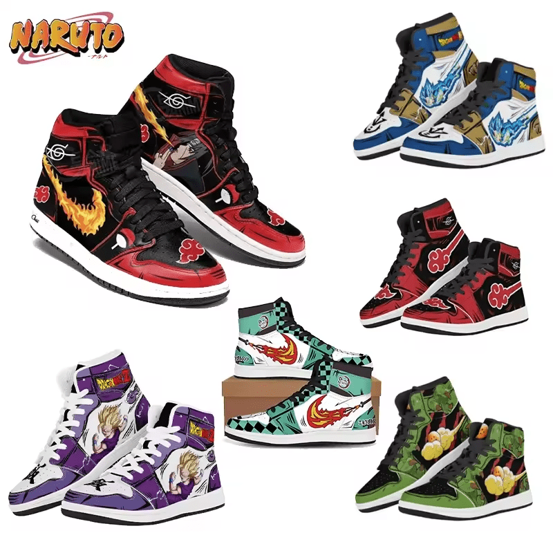 Dragon Ball Super Saiyan High-Top Sneakers