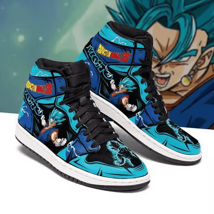 Vegeta SSJ Blue Inspired High-Top Sneakers Goku