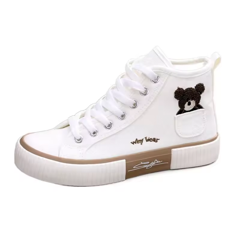 Sweet & Stylish Bear Sneakers for Kids & adult