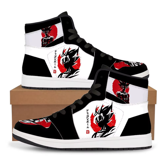 Dragon Ball Z - Goku Silhouette High-Top Sneakers